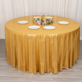 Add Elegance to Your Event with the Gold Shimmer Sequin Tablecloth